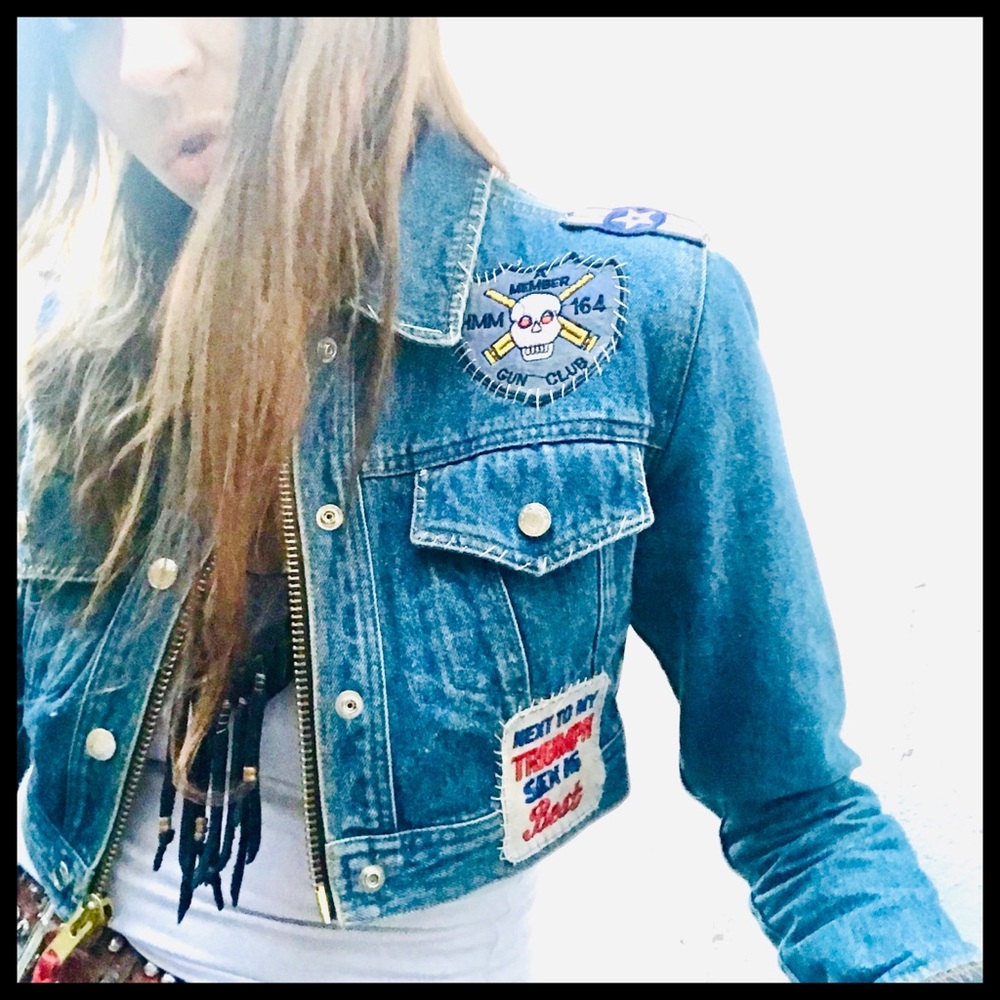 “BORN TO BE BAD” Punk Jacket - Picture 9 of 9